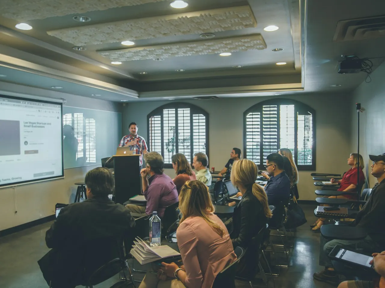 Adult learning and presentation space